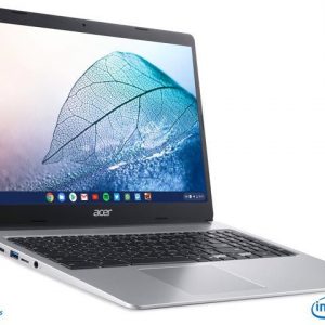 Acer 315 Chromebook, 15.6" HD Display, Intel Celeron N4000 Upto 2.6GHz, 4GB RAM, 32GB eMMC, DisplayPort via USB-C, Card Reader, Wi-Fi, Bluetooth, Chrome OS (NX.HKBAA.002) Acer America