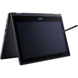 Acer Chromebook Spin 511 R752T-C3M5 11.6" Touchscreen 2 in 1 Chromebook - 1366 x 768 - Celeron N4020 - 4 GB RAM - 32 GB Flash Memory - Shale Black - Chrome OS - Intel UHD Graphics 600 - In-plane Acer America