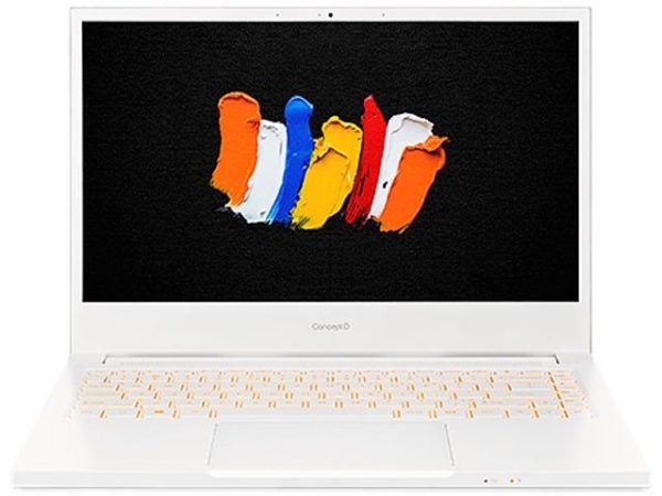 Acer Laptop ConceptD 3 CN314-72G-791L Intel Core i7 10th Gen 10750H (2.60 GHz) 16 GB Memory 1 TB PCIe SSD NVIDIA GeForce GTX 1650 Ti Max-Q 14.0" Windows 10 Pro 64-bit Acer America