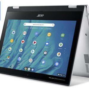 Acer Spin 311 Chromebook, 11.6" IPS HD Touch Display, MediaTek MT8183C 2.00GHz, 4GB RAM, 32GB eMMC, DisplayPort via USB-C, Wi-Fi, Bluetooth, Chrome OS (NX.HUVAA.006) Acer America