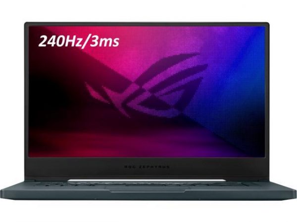 ASUS ROG Zephyrus M15 15 Gaming Laptop Computer 15.6" FHD IPS 240Hz 3ms Display Intel Hexa-Core i7-10750H 16GB DDR4 512GB SSD 8GB RTX 2070 Max-Q Backlit Thunderbolt WIFI Win 10 ASUS