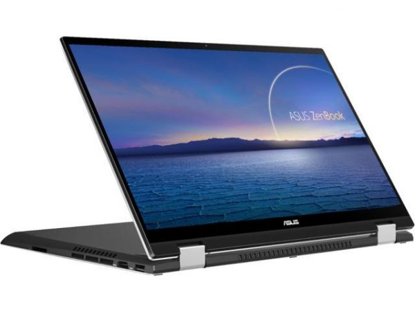 ASUS - ZenBook Flip 15 Q538EI-202.BL 15.6" Touch-Screen Laptop - Intel Core i7 - 16GB Memory - GTX1650Ti Max-Q - 1TB SSD - Grey Notebook Tablet ASUS