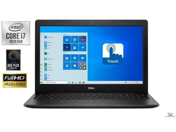 Dell Inspiron 3593 15.6" Full HD TouchScreen Laptop,10th Gen Intel Core i7-1065G7,32GB DDR4,512GB SSD Plus 1TB HDD,Intel Iris Plus Graphics,Wifi-AC,Bluetooth,HDMI,USB, Windows 10 Pro DELL