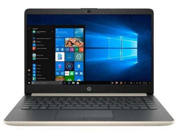 HP 14-CF0006DX Home Office Laptop (Intel i3-7100U 2-Core, 4GB RAM, 128GB PCIe SSD, 14" HD (1366x768), Intel HD 620, Wifi, Bluetooth, Webcam, 2xUSB 3.1, 1xHDMI, SD Card, Win 10 Home in S-Mode) HP