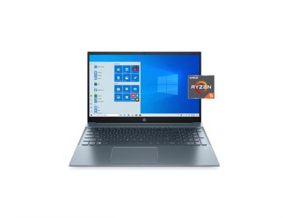 HP Pavilion AMD Ryzen 5 4500U 4-Core, 8GB RAM, 512 SSD, 15.6" Full HD (1920x1080), AMD Vega 6, Wifi, Bluetooth, Webcam, 2xUSB 3.1, Win 10 Pro HP