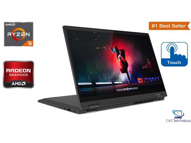 Lenovo Flex 5 14.0" Full HD 2-in-1 Touchscreen Notebook,4th Gen AMD Ryzen 5 4500U,16GB DDR4,512GB SSD,AMD Radeon Graphics,Wifi-AC,Bluetooth,HDMI,USB,Fingerprint Reader,Windows 10 Pro Lenovo