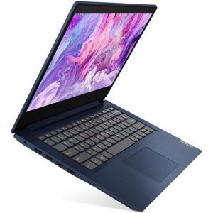 Lenovo IdeaPad 3 14" Laptop, 14.0" FHD (1920 x 1080) Display, AMD Ryzen 5 3500U Processor, 8GB DDR4 RAM, 256GB SSD, AMD Radeon Vega 8 Graphics, Narrow Bezel, Windows 10, 81W0003QUS, Notebook PC Blue Lenovo