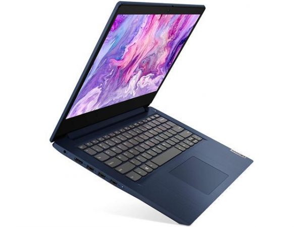 Lenovo IdeaPad 3 14" Laptop, 14.0" FHD (1920 x 1080) Display, AMD Ryzen 5 3500U Processor, 8GB DDR4 RAM, 256GB SSD, AMD Radeon Vega 8 Graphics, Narrow Bezel, Windows 10, 81W0003QUS, Notebook PC Blue Lenovo