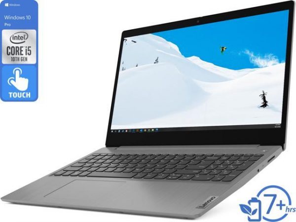 Lenovo IdeaPad 3 Notebook, 15.6" HD Touch Display, Intel Core i5-1035G1 Upto 3.6GHz, 20GB RAM, 256GB NVMe SSD, HDMI, Wi-Fi, Bluetooth, Windows 10 Pro S Lenovo