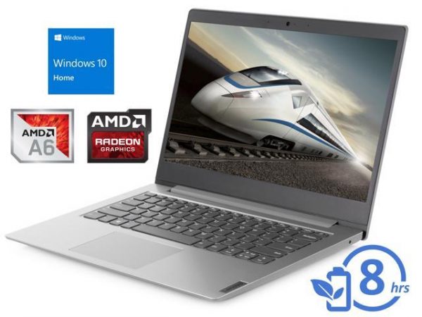 Lenovo IdeaPad S150 Notebook, 14" HD Display, AMD A6-9220e Upto 2.4GHz, 4GB RAM, 64GB eMMC, HDMI, Card Reader, Wi-Fi, Bluetooth, Windows 10 Home (81VS0001US) Lenovo
