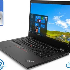 Lenovo ThinkPad L13 Notebook, 13.3" IPS FHD Display, Intel Core i7-10510U Upto 4.9GHz, 8GB RAM, 4TB NVMe SSD, HDMI, DisplayPort via USB-C, Card Reader, Wi-Fi, Bluetooth, Windows 10 Pro Lenovo
