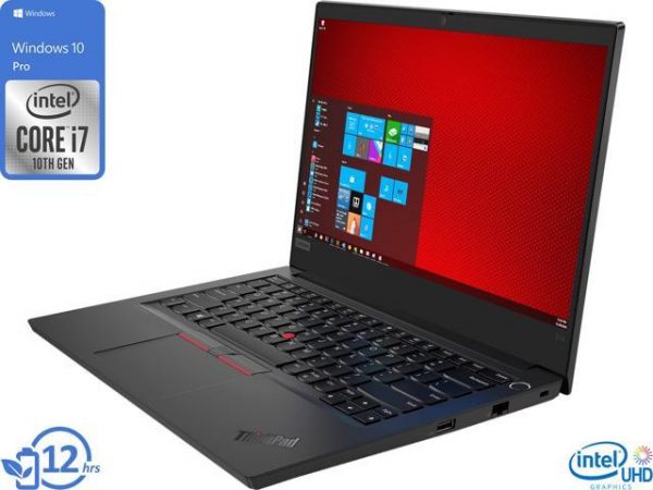 Lenovo thinkPad L14 Notebook, 14" IPS FHD Display, Intel Core i7-10510U Upto 4.9GHz, 16GB RAM, 256GB NVMe SSD, HDMI, Card Reader, Wi-Fi, Bluetooth, Windows 10 Pro Lenovo