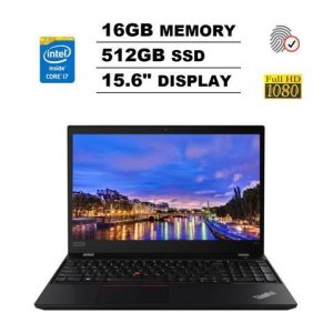 Lenovo ThinkPad T590 15.6" FHD Full HD (1920x1080) Business Laptop (Intel Quad-Core i7-8565U, 16GB DDR4 RAM, 512GB PCIe M.2 SSD) Backlit, Type-C Thunderbolt 3, Webcam, HDMI, RJ-45, Windows 10 Pro Lenovo