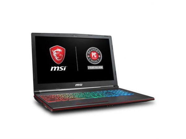 MSI GP63 Leopard-077 15.6" Performance Gaming Laptop i7-8750H (6 cores), NVIDIA GeForce GTX 1060 6G, 256GB NVMe SSD + 1TB HDD, 16GB RAM, Win 10, VR Ready, RGB KB (GP63 Leopard-077) MSI