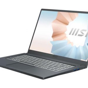 MSI - Modern 15.6" Laptop - Intel Core i7 - 16GB Memory - 512GB SSD - Carbon Gray A11M-004US Notebook MSI