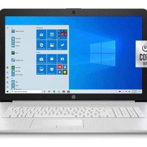 New HP 17.3" Customized TouchScreen Laptop | 10th Gen Quad-Core Intel i5-1035G1 Processor | 32GB DDR4 RAM 1024GB SSD | HD Plus | DVD-RW | Webcam | Bluetooth | Windows 10 Home | Silver HP