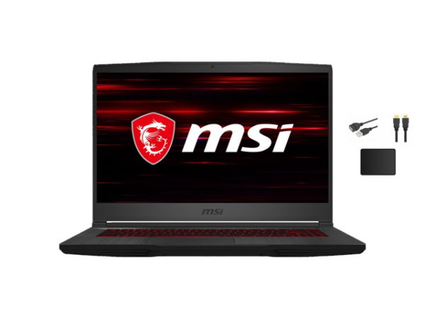 New MSI 15.6" FHD Gaming Laptop| Intel Core i7-10750H| NVIDIA GeForce GTX 1660 Ti| 32GB DDR4 RAM| 1TB SSD| Windows 10 Home| Backlit Keyboard| Bundle with Woov Accessory MSI