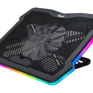 Rosewill RWNB17B 17 inches RGB Gaming Laptop Cooler with Big Quiet Fan. Adjustable Color / Lighting / Fan Speed Modes Rosewill
