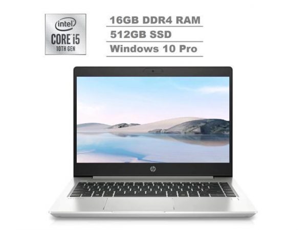 2020 HP ProBook 440 G7 14" HD Business Laptop (Intel Quad-Core i5-10210U(Beat i7-8550U), 16GB DDR4 RAM, 512GB SSD) Backlit, HD Webcam, Type-C, HDMI, RJ-45, Windows 10 Pro HP