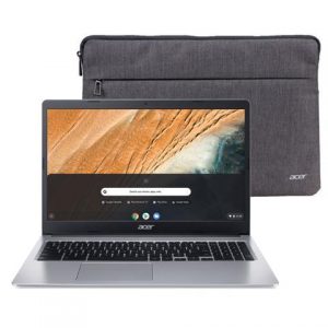 Acer 315 15.6" Celeron 4GB/32GB Chromebook, 15.6" HD Display, Intel Celeron N4000, 4GB LPDDR4, 32GB eMMC, Protective Sleeve, Chrome OS Acer America