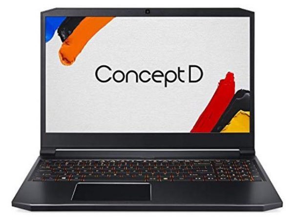 Acer ConceptD 5 Pro CN515-71P-72PQ Creator Laptop, Intel i7-9750H, NVIDIA Quadro T1000, NVIDIA Studio, 15.6" 4K Ultra HD IPS, 100% Adobe RGB, Pantone Validated, Delta E<2, 32GB DDR4, 512GB NVMe SSD Acer America