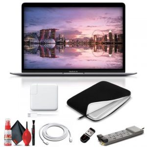 Apple MacBook Air W/ M1 Chip 13", 8GB RAM, 256GB SSD - Space Gray - Basic Bundle Apple