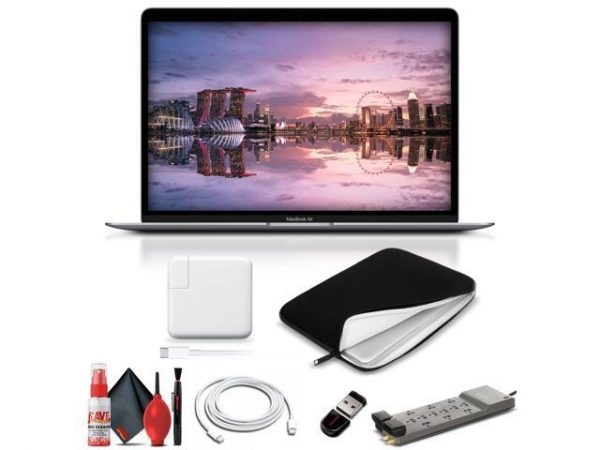 Apple MacBook Air W/ M1 Chip 13", 8GB RAM, 256GB SSD - Space Gray - Basic Bundle Apple