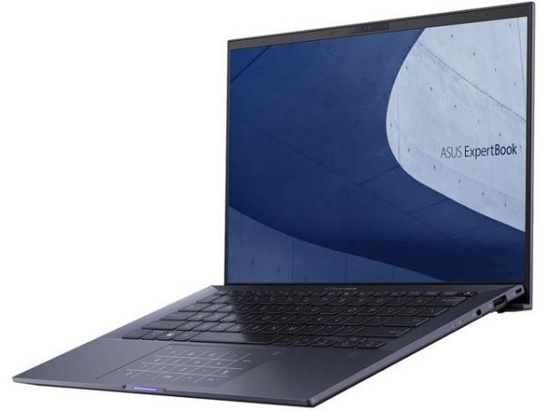 ASUS Laptop ExpertBook B9450FA Intel Core i7 10th Gen 10510U (1.80 GHz) 16 GB Memory 512 GB SSD Intel UHD Graphics 14.0" Windows 10 Pro 64-bit ASUS