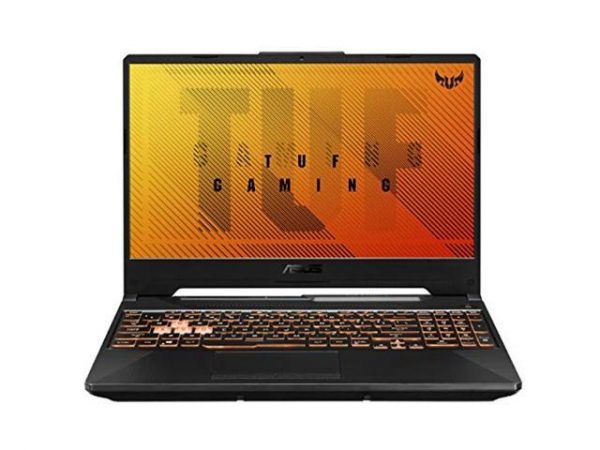ASUS TUF Gaming A15 Gaming Laptop, 15.6? 144Hz Full HD IPS-Type Display, AMD Ryzen 5 4600H, GeForce GTX 1650 Ti, 8GB DDR4, 512GB PCIe SSD, RGB Keyboard, Windows 10 Home, Bonfire Black, FA506II-AS53 ASUS