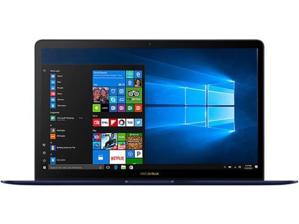 ASUS ZenBook 3 Deluxe UX490UA-XH74-BL 14" FHD Ultraportable Laptop, Intel Core i7-8550U, 16 GB RAM, 512 GB NVMe SSD, Windows 10 Pro, Royal Blue ASUS