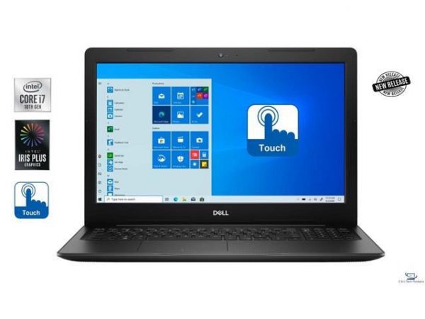 Dell Inspiron 15.6" HD TouchScreen Laptop,10th Gen Intel Core i7-1065G7,32GB DDR4,1TB SSD Plus 1TB HDD,Intel Iris Plus Graphics,Wifi-AC,Bluetooth,HDMI,USB, Windows 10 Pro DELL