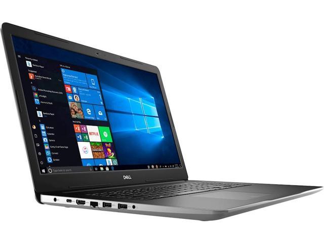 Dell Inspiron 17.3" Customized Business Laptop | 10th Gen Quad-Core Intel i7-1065G7 | 32GB DDR4 RAM 256GB SSD 2TB HDD| Full HD | Dedicated NIVIDIA GeForce MX230 | DVD-RW | Windows 10 | Silver DELL