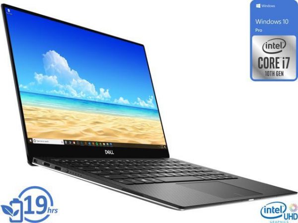 Dell XPS 7390 Notebook, 13.3" FHD Display, Intel Core i7-10510U Upto 4.9GHz, 8GB RAM, 512GB NVMe SSD, Thunderbolt, Card Reader, Wi-Fi, Bluetooth, Windows 10 Pro DELL