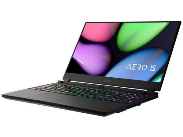 GIGABYTE AERO 15 - 15.6" 240 Hz - Intel Core i7-10750H - GeForce RTX 2070 Max-Q - 16 GB DDR4 - 512 GB SSD - Windows 10 Home - Gaming Laptop (AERO 15 WB-7US2130SH) GIGABYTE