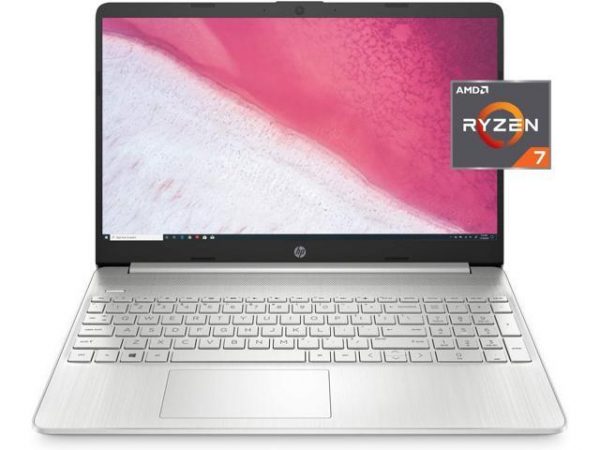 HP 15-ef0022nr Home and Business Laptop (AMD Ryzen 7 4700U 8-Core, 16GB RAM, 1TB m.2 SATA SSD, 15.6" HD (1366x768), AMD Radeon Graphics, Wifi, Bluetooth, Webcam, 2xUSB 3.1, 1xHDMI, Win 10 Home) HP