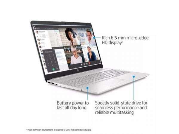 HP 15.6" Customized Thin and Light Laptop | 10th Gen Quad-Core Intel Core i5-1035G1 | 16GB DDR4 RAM 512GB SSD | Full HD Nano-Edge Display | Backlit Keyboard | Windows 10 | Silver HP