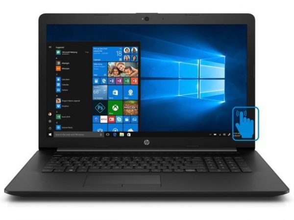 HP 17z Home and Entertainment Laptop (AMD Ryzen 5 3500U 4-Core, 16GB RAM, 128GB m.2 SATA SSD + 1TB HDD, 17.3" Touch HD+ (1600x900), AMD Vega 8, Wifi, Bluetooth, Webcam, 2xUSB 3.1, Win 10 Home) HP