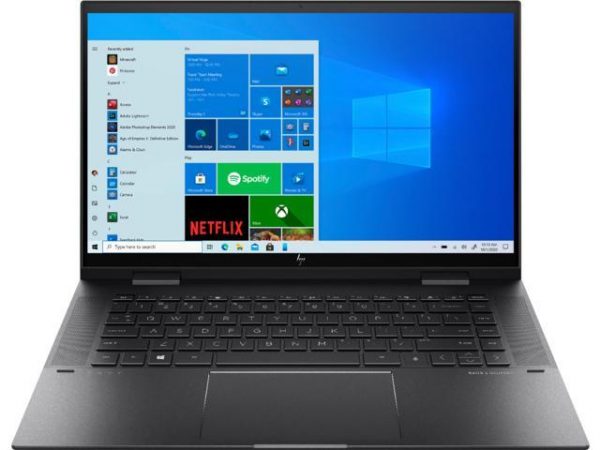 HP - ENVY x360 2-in-1 15.6" Touch-Screen Laptop - AMD Ryzen 7 - 8GB Memory - 512GB SSD - Nightfall Black (15M-EU0023DX) HP