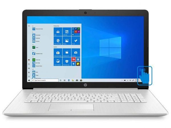 HP HP 17-by Home and Business Laptop (Intel i5-1035G1 4-Core, 16GB RAM, 256GB m.2 SATA SSD, 17.3" Touch HD+ (1600x900), Intel UHD Graphics, Wifi, Bluetooth, Webcam, 2xUSB 3.1, 1xHDMI, Win 10 Home) HP