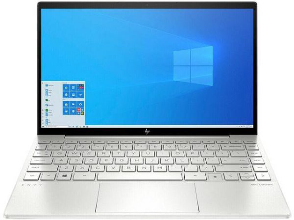 HP Laptop ENVY 13-ba0010nr Intel Core i7 10th Gen 1065G7 (1.30 GHz) 8 GB Memory 256 GB PCIe SSD Intel Iris Plus Graphics 13.3" Touchscreen Windows 10 Home 64-bit HP