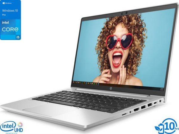 HP ProBook 440 G8 Notebook, 14" IPS FHD Display, Intel Core i5-1135G7 Upto 4.2GHz, 16GB RAM, 512GB NVMe SSD, HDMI, DisplayPort via USB-C, Card Reader, Wi-Fi, Bluetooth, Windows 10 Pro HP