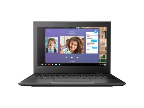 Lenovo 100e Chromebook 2nd Gen 81QB0000US Chromebook MTK MT8173C (2.1 GHz) 4 GB Memory 32 GB eMMC 11.6" Chrome OS Lenovo
