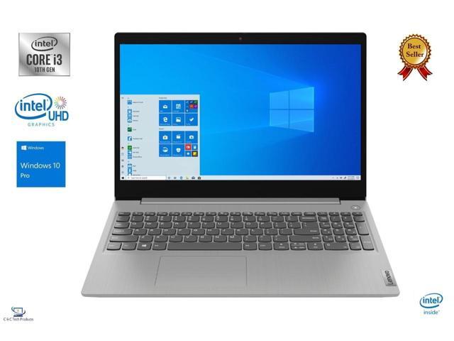 Lenovo IdeaPad 3 15.6" Full HD IPS Notebook,10th Gen Intel Core i3-1005G1 Processor,8GB DDR4 RAM,1TB SSD,Intel UHD Graphics,WiFi-AC,Bluetooth,HDMI,USB, Windows 10 Pro Lenovo