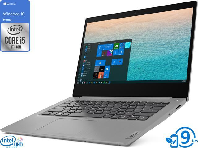 Lenovo IdeaPad 3 Notebook, 14" FHD Display, Intel Core i5-1035G1 Upto 3.6GHz, 12GB RAM, 256GB NVMe SSD, HDMI, Card Reader, Wi-Fi, Bluetooth, Windows 10 Home Lenovo