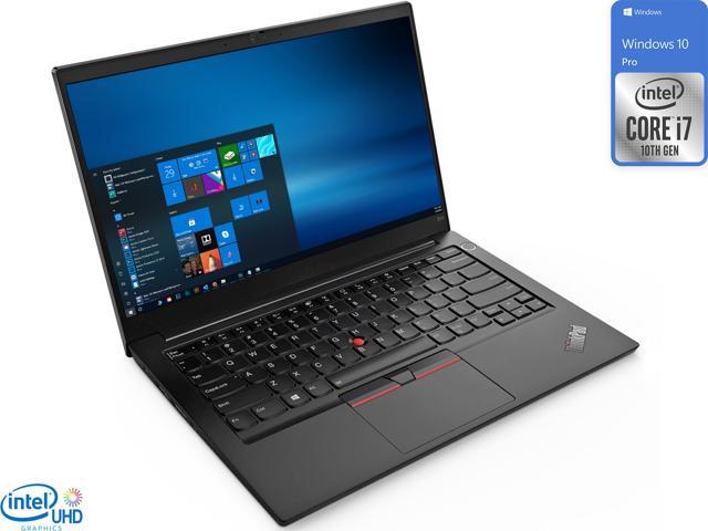 Lenovo ThinkPad E14 Notebook, 14" IPS FHD Display, Intel Core i7-10510U Upto 4.9GHz, 16GB RAM, 1TB NVMe SSD, HDMI, DisplayPort via USB-C, Wi-Fi, Bluetooth, Windows 10 Pro Lenovo