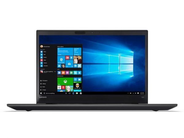 Lenovo ThinkPad T570 Windows 7 Pro - i7-6600U, 8GB RAM, 512GB PCIe NVMe SSD, 15.6" IPS FHD (1920x1080) Matte Display, Fingerprint Reader, Black Color Lenovo