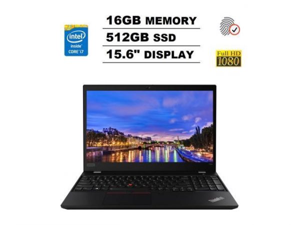 Lenovo ThinkPad T590 15.6" FHD Full HD (1920x1080) Business Laptop (Intel Quad-Core i7-8565U, 16GB DDR4 RAM, 512GB PCIe M.2 SSD) Backlit, Type-C Thunderbolt 3, Webcam, HDMI, RJ-45, Windows 10 Pro Lenovo