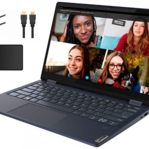 Lenovo Yoga 13.3" FHD TouchScreen Laptop | AMD Ryzen 5 4650U | 8GB RAM | 256GB PCIe SSD | Backlit Keyboard | Fingerprint Reader | Windows 10 Home | with Woov Accessory Bundle Lenovo
