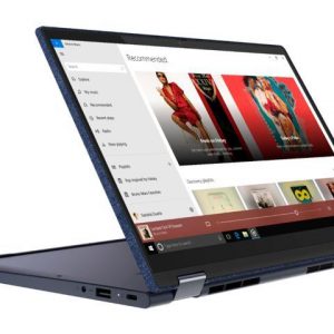 Lenovo Yoga 6 13 2-in-1 13.3" Touch Screen Laptop - AMD Ryzen 5 - 8GB Memory - 256GB SSD - Abyss Blue Fabric Cover 82FN003TUS Tablet Notebook PC Lenovo