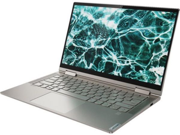 Lenovo - Yoga C740 2-in-1 14" Touch-Screen Laptop - Intel Core i5 - 8GB Memory - 256GB Solid State Drive - Mica 81TC000JUS Tablet Notebook Lenovo